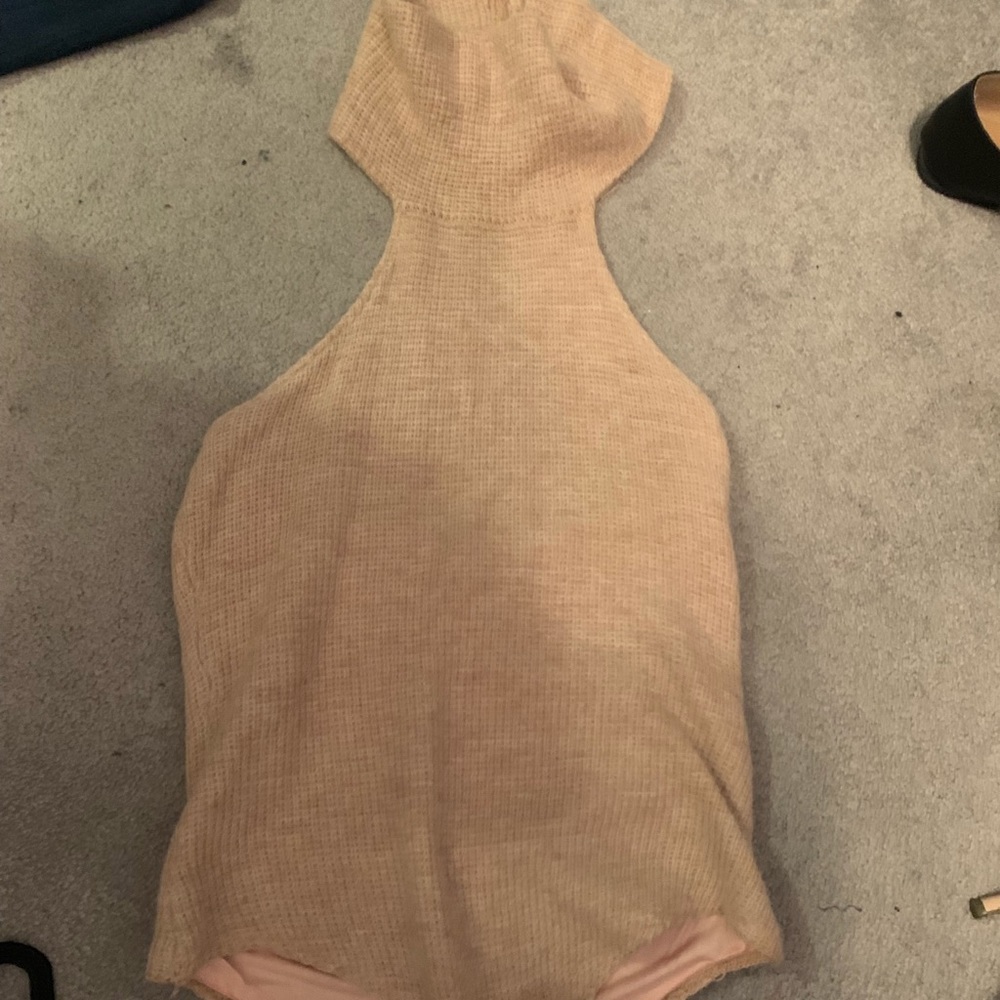 Knit cowl neck bodysuit